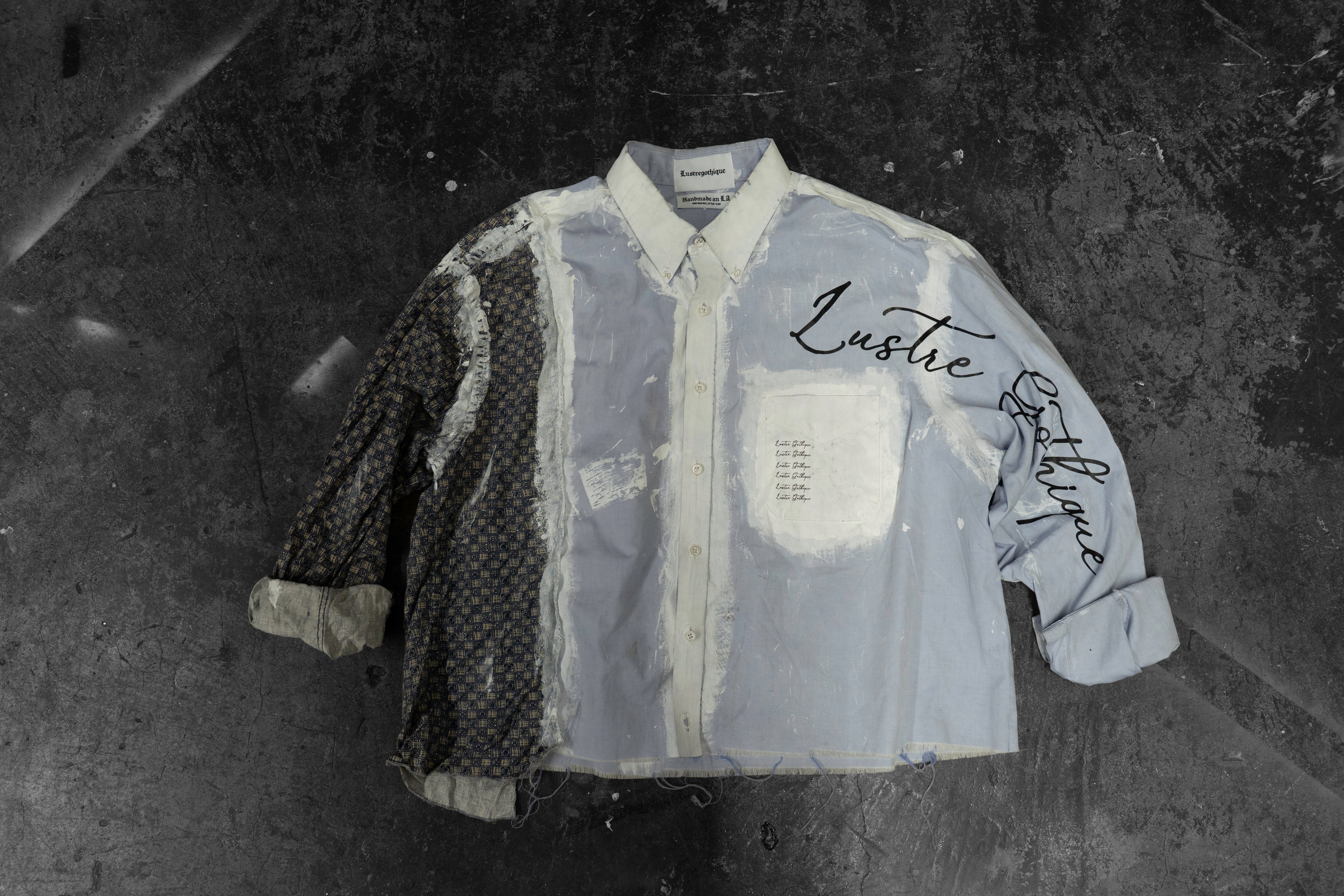 LUSTREGOTHIQUE — SPLIT PANEL SHIRT (1/1)