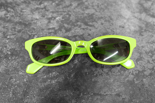 CHROME HEARTS — GREEN ACETATE SUNGLASSES