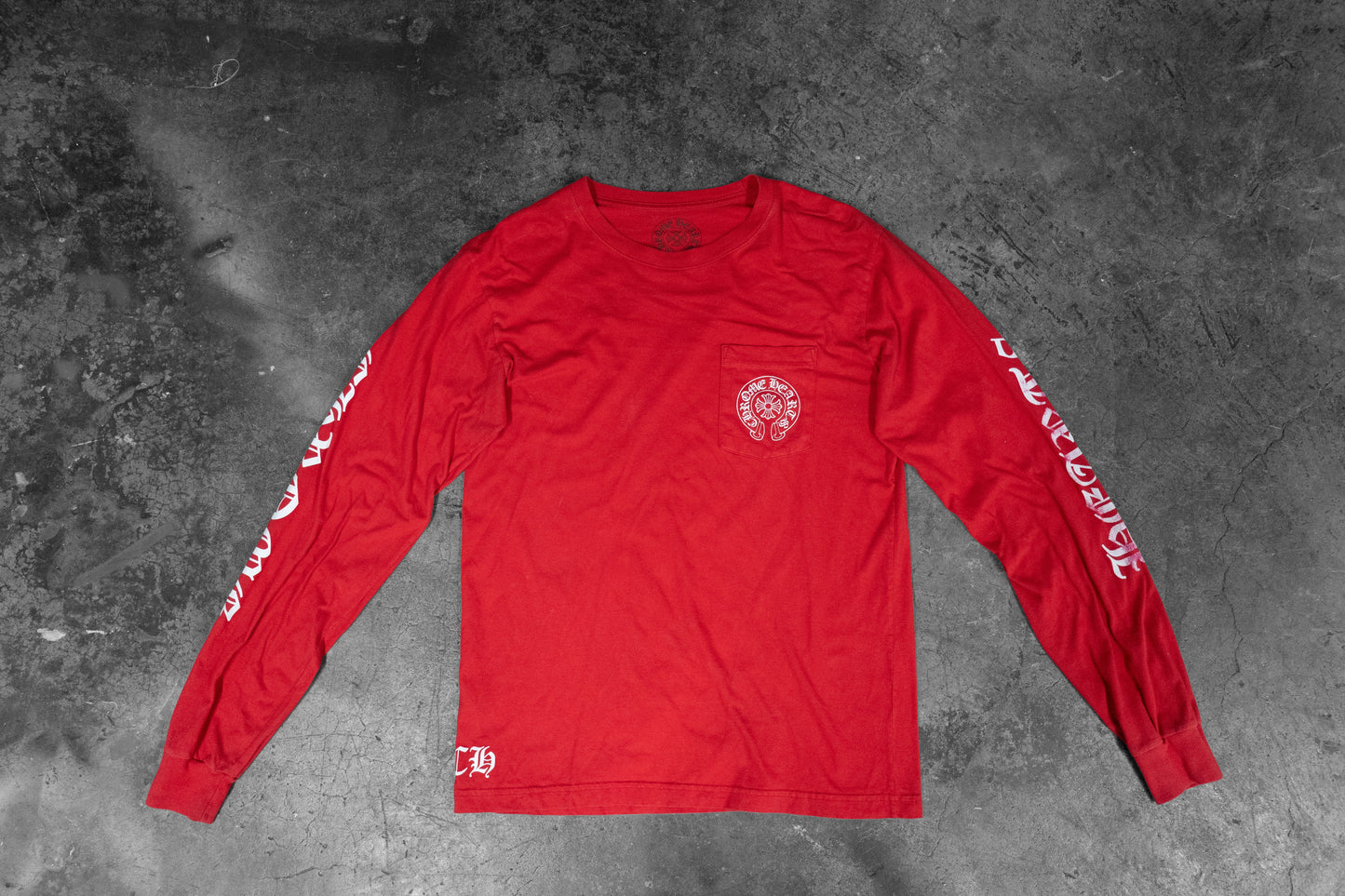 Chrome Hearts Red Long Sleeve