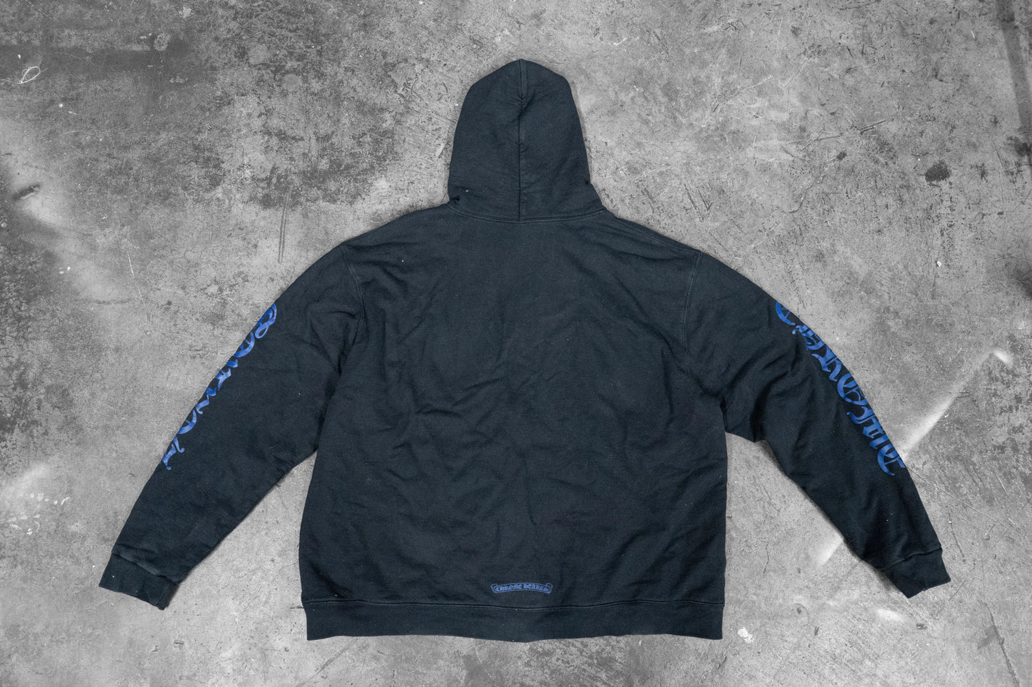 Chrome Hearts Black with Blue Logo